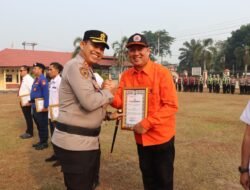 Sinergitas Berbuah Penghargaan, Kapolres Musi Rawas Apresiasi Stakeholders Penanggulangan Karhutla
