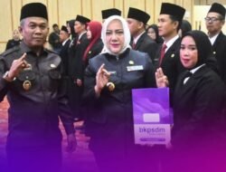 Bupati Musirawas Lantik Guru Dalam jabatan kepala sekolah Se-kabupaten Musirawas